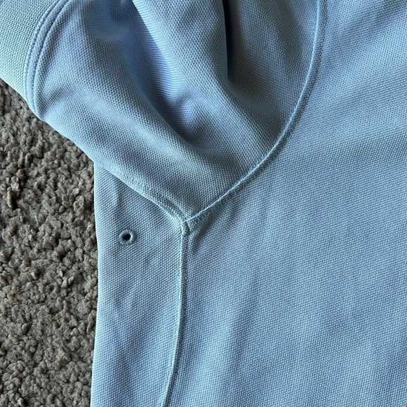 Lululemon Tech Pique Polo Light Blue/Grey - Picture 12 of 12